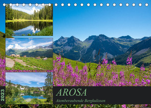 Arosa – Atemberaubende Bergkulissen (Tischkalender 2023 DIN A5 quer) von KellmannArt