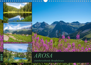 Arosa – Atemberaubende Bergkulissen (Wandkalender 2021 DIN A3 quer) von KellmannArt