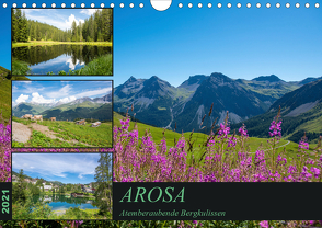 Arosa – Atemberaubende Bergkulissen (Wandkalender 2021 DIN A4 quer) von KellmannArt