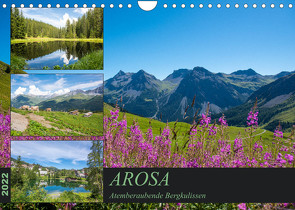 Arosa – Atemberaubende Bergkulissen (Wandkalender 2022 DIN A4 quer) von KellmannArt