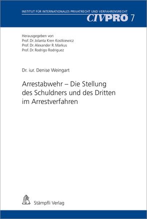 Arrestabwehr von Weingart,  Denise