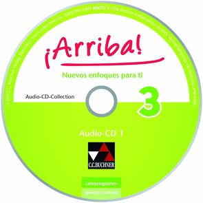 ¡Arriba! / ¡Arriba! Audio-CD Collection 3 von Baumann,  Felix, Bravo,  Susanne, Fey,  Johanna, Flöel,  Maricel Garcia de, Guss,  Cornelia, Hahl,  Carina, Hohmann,  Melanie, Marx,  Jochen, Strobl,  Monika