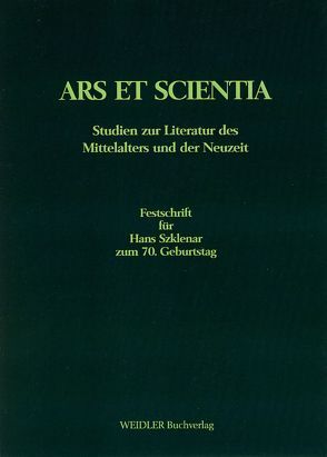 Ars et Scientia von Gottzmann,  Carola L., Wisniewski,  Roswitha