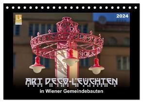 Art Déco-Leuchten (Tischkalender 2024 DIN A5 quer), CALVENDO Monatskalender von Braun,  Werner