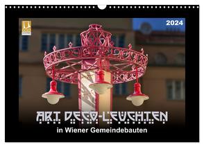 Art Déco-Leuchten (Wandkalender 2024 DIN A3 quer), CALVENDO Monatskalender von Braun,  Werner