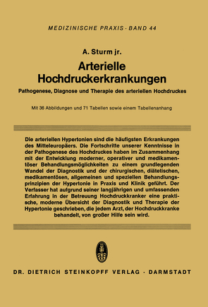 Arterielle Hochdruckerkrankungen von Grosse-Brockhoff,  F., Sturm,  Alexander,  jun.