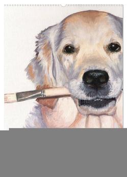 Arts & Dogs (Wandkalender 2024 DIN A2 hoch), CALVENDO Monatskalender von Zeug,  Nicole