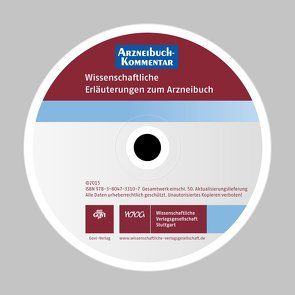 Arzneibuch-Kommentar CD-ROM VOL 50 von Bracher,  Franz, Heisig,  Peter, Langguth,  Peter, Mutschler,  Ernst, Rücker,  Gerhard, Schirmeister,  Tanja, Scriba,  Gerhard K. E., Seitz,  Gunther, Stahl-Biskup,  Elisabeth, Troschütz,  Reinhard