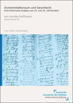 Arzneimittelkonsum und Geschlecht von Hoffmann,  Annika