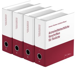 Arzneimittelrechtliche Vorschriften für Tierärzte von Paintner,  Kurt, Saalfrank,  Valentin, Wesser,  Sabine, Zrenner,  Kurt