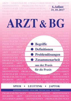 Arzt & BG (mit CD) / 7.A. von Japtok,  Horst-Joachim, Leuftink,  Detlef, Spier,  Rüdiger, Wirthl,  Hans-Jürgen