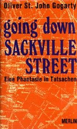 As I was going Down Sackville Street von Edler,  Gerhard, Gogarty,  Oliver St. John, Sotscheck,  Ralf