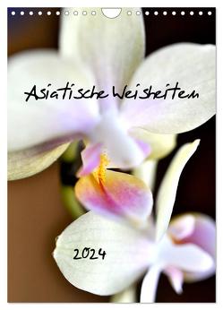 Asiatische Weisheiten (Wandkalender 2024 DIN A4 hoch), CALVENDO Monatskalender von Funfack,  Anna