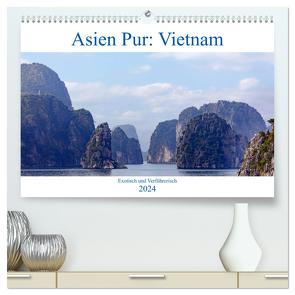 Asien Pur: Vietnam (hochwertiger Premium Wandkalender 2024 DIN A2 quer), Kunstdruck in Hochglanz von Kruse,  Joana