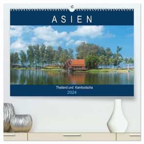 Asien – Thailand und Kambodscha (hochwertiger Premium Wandkalender 2024 DIN A2 quer), Kunstdruck in Hochglanz von Styppa,  Robert