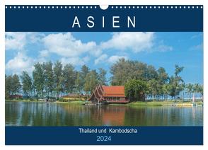 Asien – Thailand und Kambodscha (Wandkalender 2024 DIN A3 quer), CALVENDO Monatskalender von Styppa,  Robert