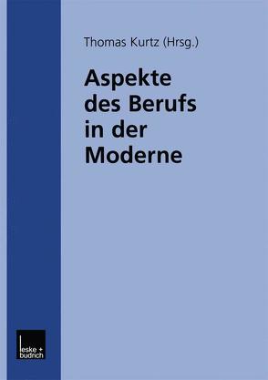 Aspekte des Berufs in der Moderne von Kurtz,  Thomas