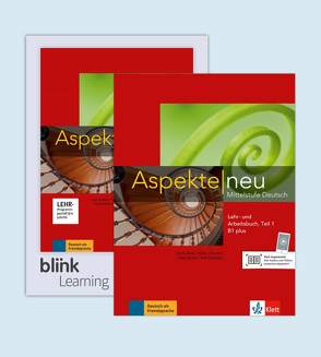 Aspekte neu B1 plus – Teil 1 – Media Bundle von Koithan,  Ute, Lösche,  Ralf-Peter, Mayr-Sieber,  Tanja, Moritz,  Ulrike, Schmitz,  Helen, Sonntag,  Ralf