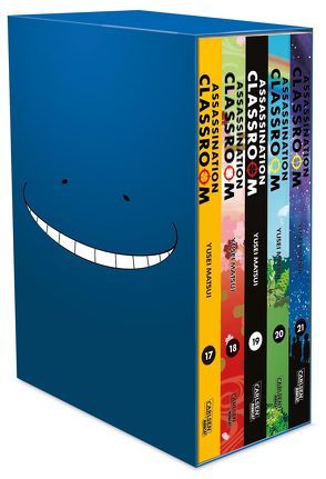 Assassination Classroom, Bände 17-21 im Sammelschuber mit Extra von Matsui,  Yusei, Ossa,  Jens