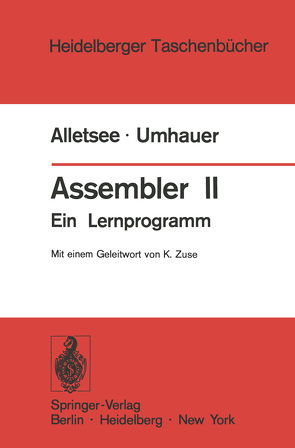 Assembler II von Alletsee,  R., Umhauer,  G., Zuse,  K.