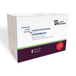 ASSEX Karteikarten Strafrecht – Materielles Recht von Schweinberger,  Dirk