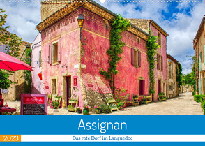 Assignan – Das rote Dorf im Languedoc (Wandkalender 2023 DIN A2 quer) von Bartruff,  Thomas