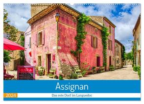 Assignan – Das rote Dorf im Languedoc (Wandkalender 2024 DIN A2 quer), CALVENDO Monatskalender von Bartruff,  Thomas