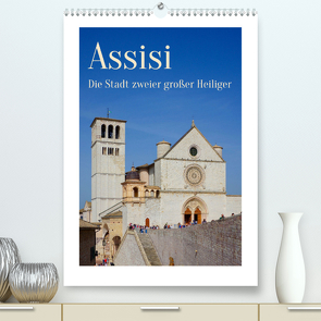 Assisi – Die Stadt zweier großer Heiliger (Premium, hochwertiger DIN A2 Wandkalender 2023, Kunstdruck in Hochglanz) von Werner,  Berthold