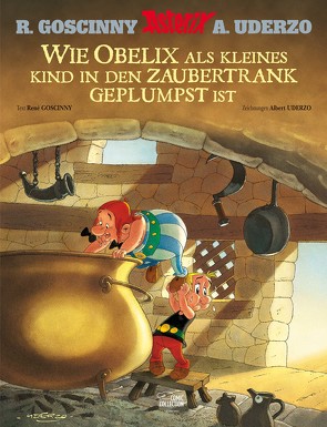 Wie Obelix als kleines Kind in den Zaubertrank geplumpst ist von Goscinny,  René, Uderzo,  Albert, Walz,  Christina