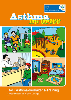 Asthma im Griff – Arbeitsblätter für 5-8 jährige von Biberger,  Angelika, Klocke,  Martin, Lecheler,  Josef, Petermann,  Franz, Pfannebecker,  Bernhard