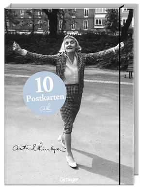 Astrid Lindgren. Postkarten-Set von Lindgren,  Astrid