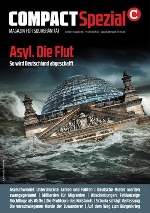 COMPACT-Spezial 7: Asyl. Die Flut. von Elsässer,  Jürgen