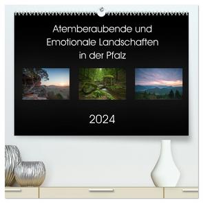 Atemberaubende und Emotionale Landschaften in der Pfalz (hochwertiger Premium Wandkalender 2024 DIN A2 quer), Kunstdruck in Hochglanz von Wojtas,  Anna