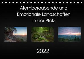 Atemberaubende und Emotionale Landschaften in der Pfalz (Tischkalender 2022 DIN A5 quer) von Wojtas,  Anna