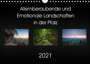 Atemberaubende und Emotionale Landschaften in der Pfalz (Wandkalender 2021 DIN A4 quer) von Wojtas,  Anna