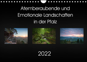 Atemberaubende und Emotionale Landschaften in der Pfalz (Wandkalender 2022 DIN A4 quer) von Wojtas,  Anna