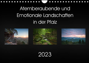 Atemberaubende und Emotionale Landschaften in der Pfalz (Wandkalender 2023 DIN A4 quer) von Wojtas,  Anna