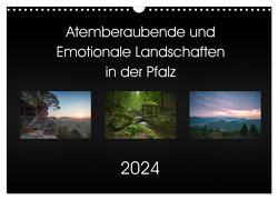 Atemberaubende und Emotionale Landschaften in der Pfalz (Wandkalender 2024 DIN A3 quer), CALVENDO Monatskalender von Wojtas,  Anna