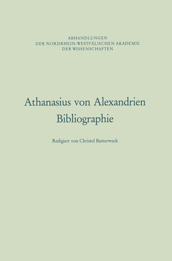 Athanasius von Alexandrien von Butterweck,  Christel