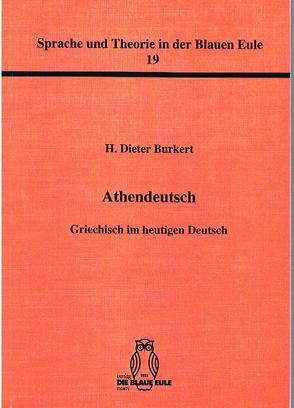 Athendeutsch von Burkert,  Dieter