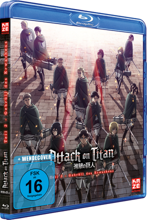 Attack on Titan – Anime Movie Teil 3: Gebrüll des Erwachens – Blu-ray von Otsuki,  Atsushi