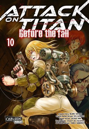 Attack on Titan – Before the Fall 10 von Isayama,  Hajime, Peter,  Claudia, Shibamoto,  Thores, Shiki,  Satoshi, Suzukaze,  Ryo