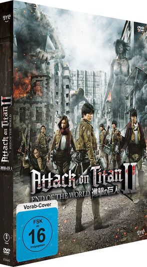 Attack on Titan II – End of the World – DVD von Higuchi,  Shinji