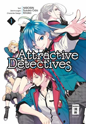 Attractive Detectives 01 von Höfler,  Burkhard, NISIOISIN, Oda,  Suzuka