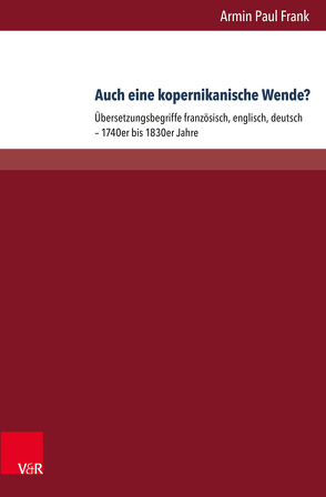 Auch eine kopernikanische Wende? von Frank,  Armin Paul, Kittel,  Harald