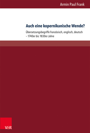 Auch eine kopernikanische Wende? von Frank,  Armin Paul