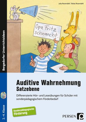 Auditive Wahrnehmung – Satzebene von Rosendahl,  Julia, Rosendahl,  Tobias