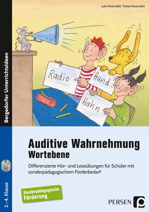 Auditive Wahrnehmung – Wortebene von Rosendahl,  Julia, Rosendahl,  Tobias