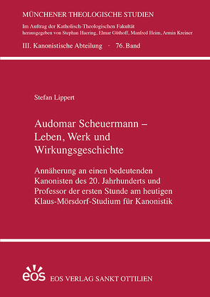 Audomar Scheuermann – Leben, Werk und Wirkungsgeschichte von Lippert,  Stefan