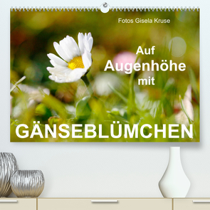 Auf Augenhöhe mit Gänseblümchen (Premium, hochwertiger DIN A2 Wandkalender 2023, Kunstdruck in Hochglanz) von Kruse,  Gisela